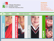 Tablet Screenshot of colegiohuasteca.com